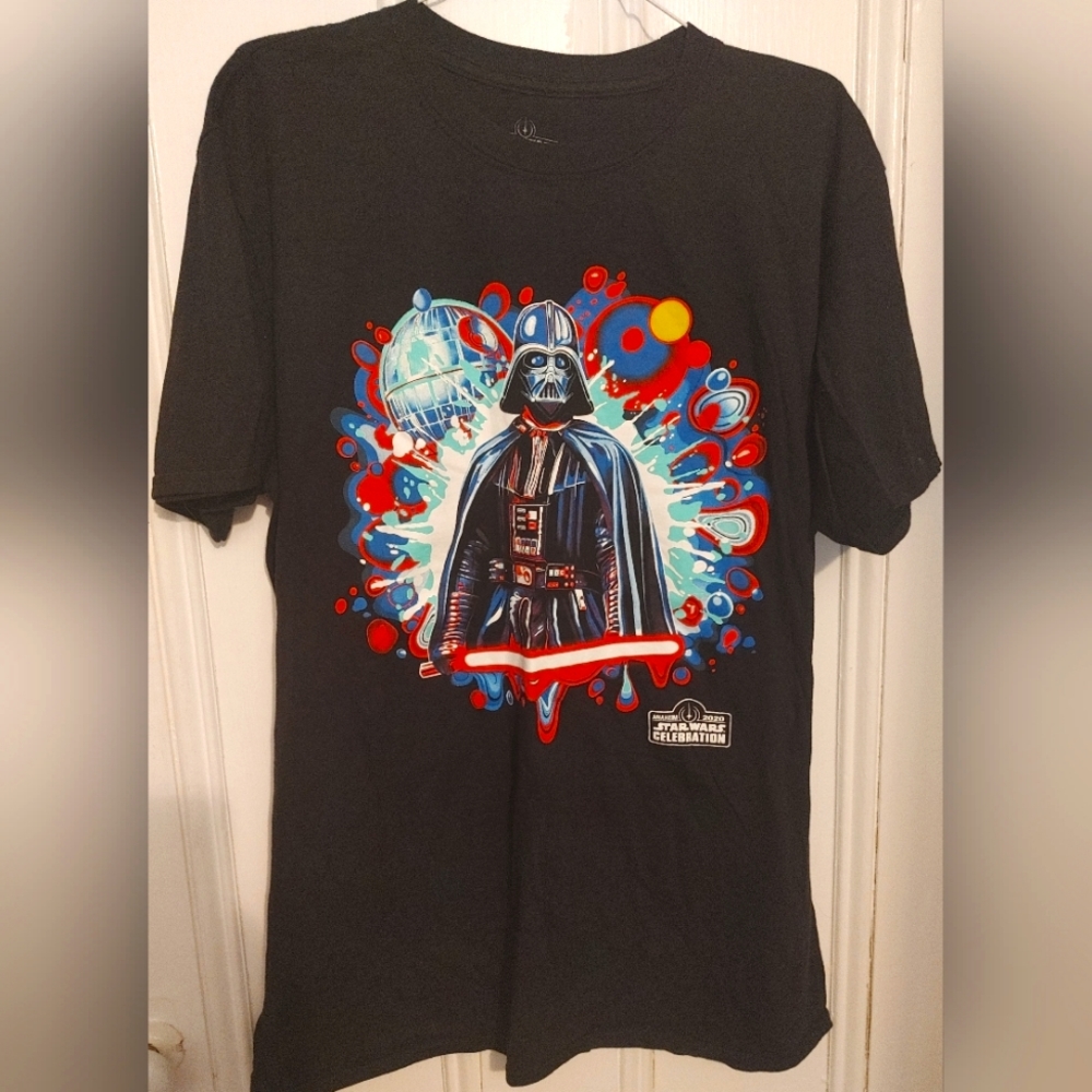 Star Wars Celebration Shirt Anaheim California 2020 Darth Vader R2-D2 C-3PO YODA